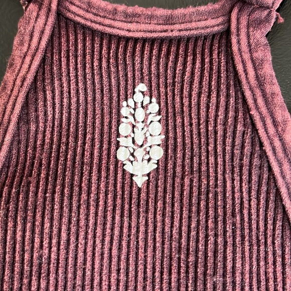 Free People Movement Happiness Runs Cocoa Crop Tank Top - Picture 7 of 7